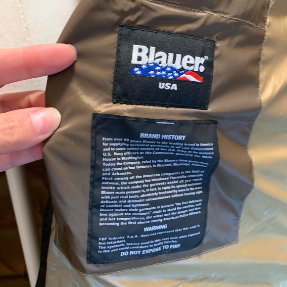 ‼️SOLD‼️BLAUER USA jacket puffer XS - Picture 9 of 16